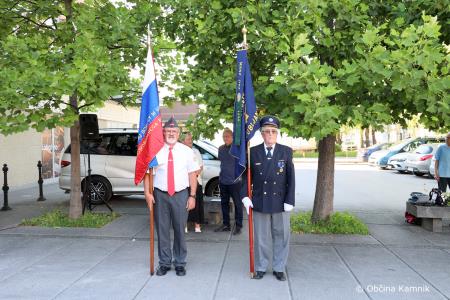 Spominska slovesnost na Trgu Talcev (8)
